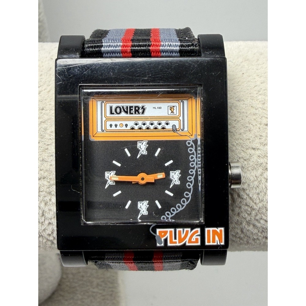 Harajuku Lovers New Battery HLLC1328002 Ladies Tank Watch 31MM 8" Nylon Band